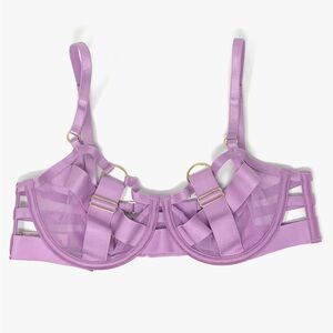 NWOT Victoria's Secret Lilac Strappy Bra 32D